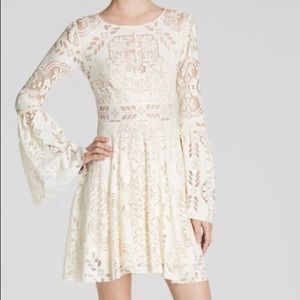 FREE PEOPLE lace dress